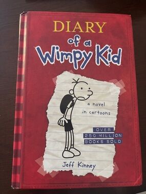 Diary of a Wimpy Kid Hard Cover Book